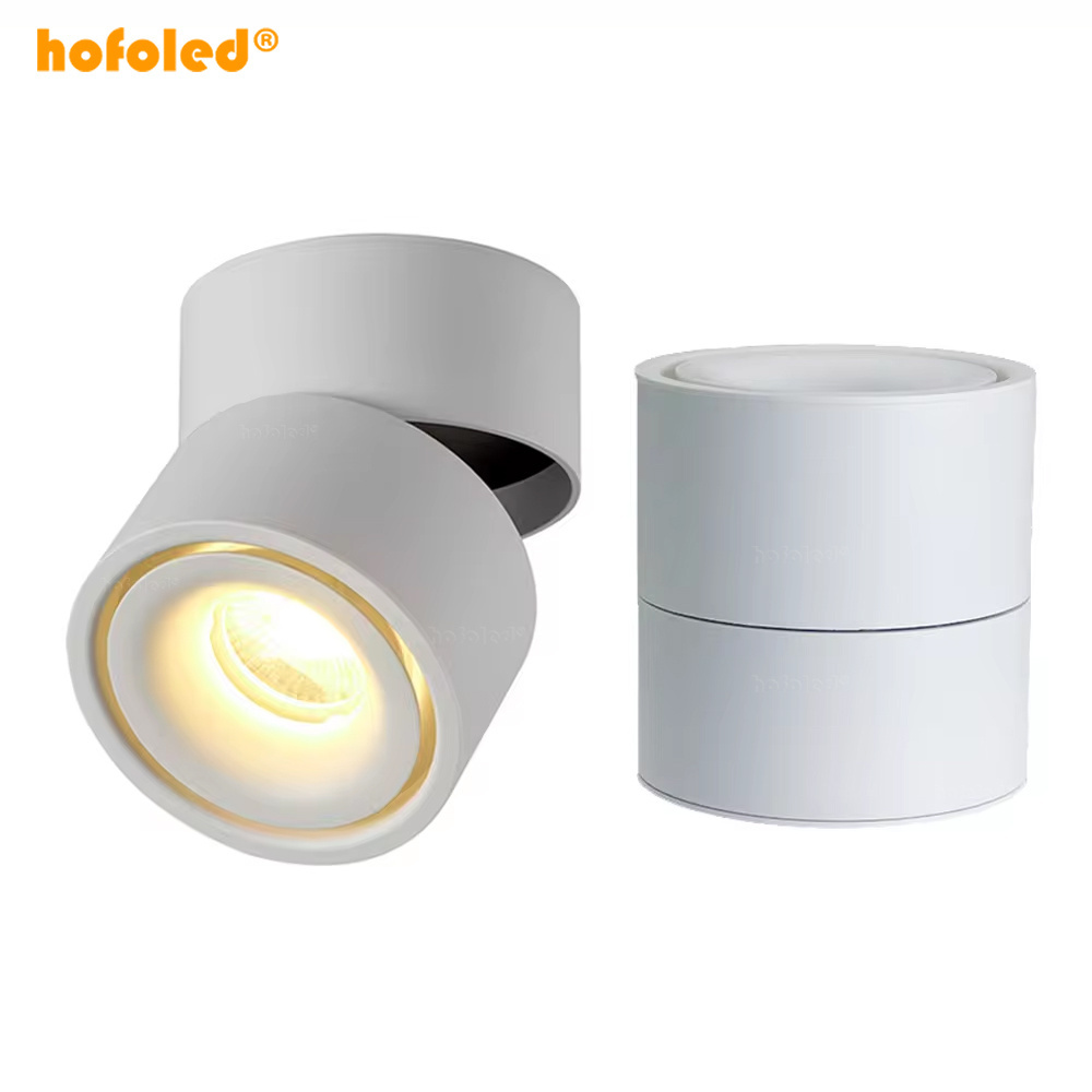 360 Degree Rotatable 7W 10W 12W 15W LED Ceiling Spot Light Surface Mounted Ceiling Downlight