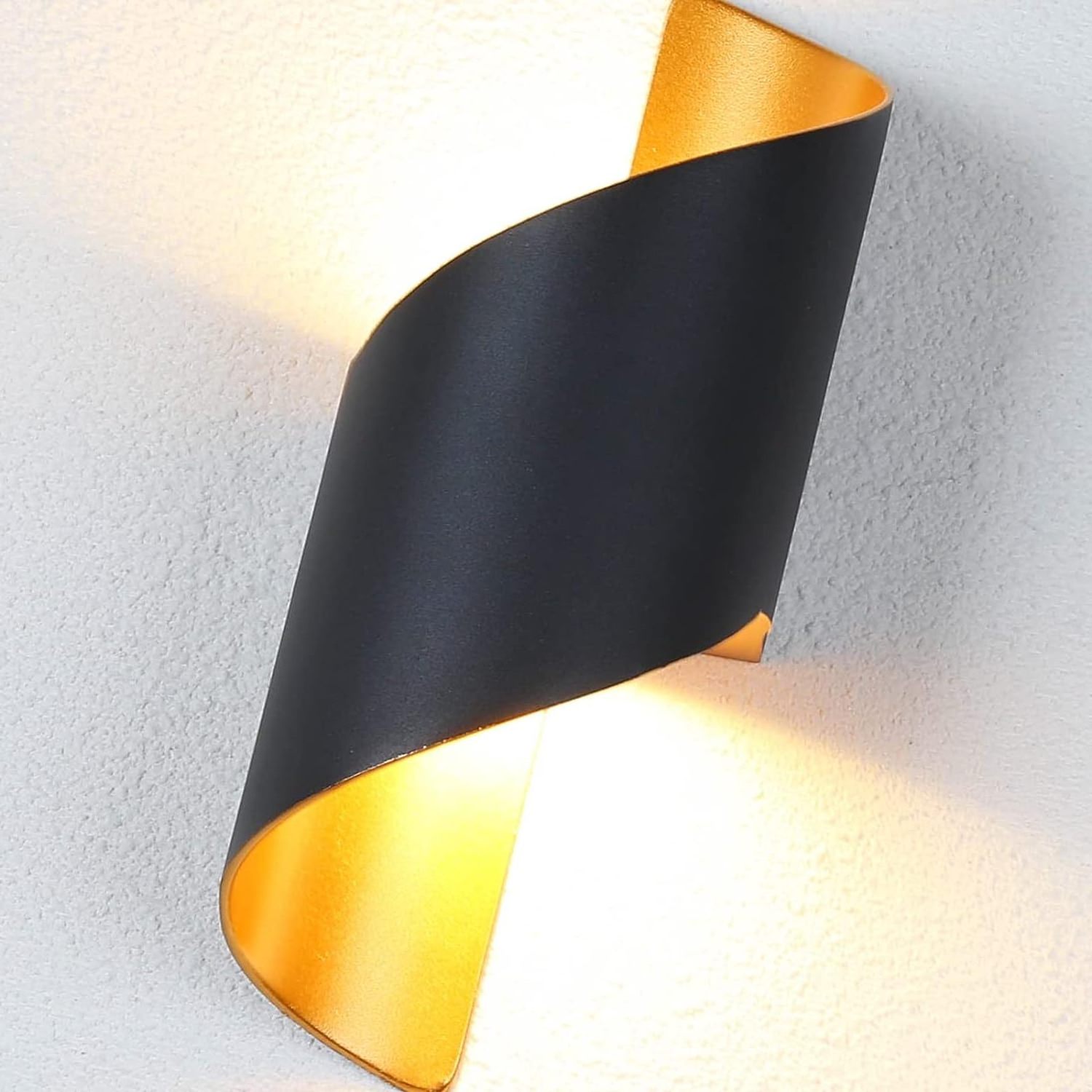 Modern LED Wall Light Up Down Sconce Lighting 10W Lamp Balcony Black White 85-265v Wall Lights For Home Hotel Office