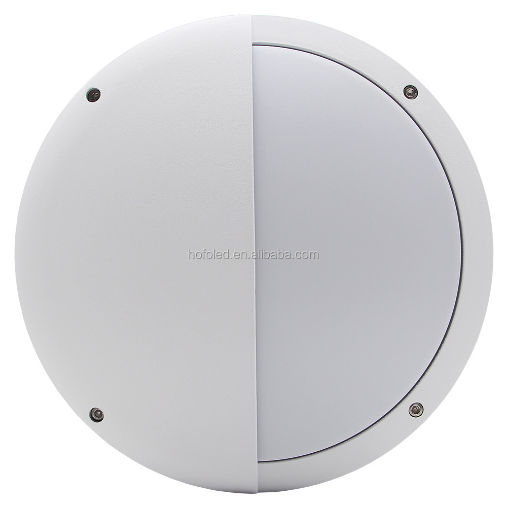 High Quality Aluminum Modern IP65 Outdoor LED Ceiling Light 20W Wall Mounted Round Bulkhead LED Light