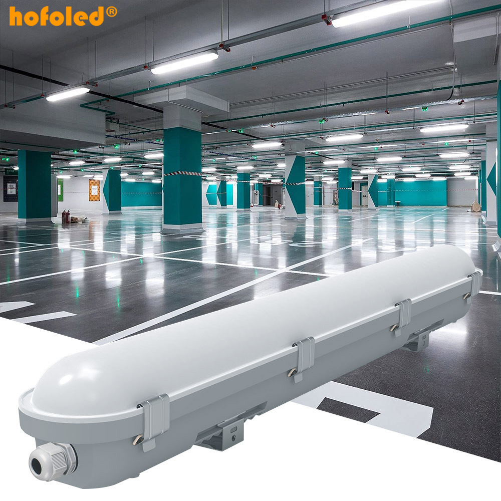 Commercial 110V 220V  Popular 1.2m LED Batten Light Fixture 4FT 40W IP65 LED Tri-proof Light