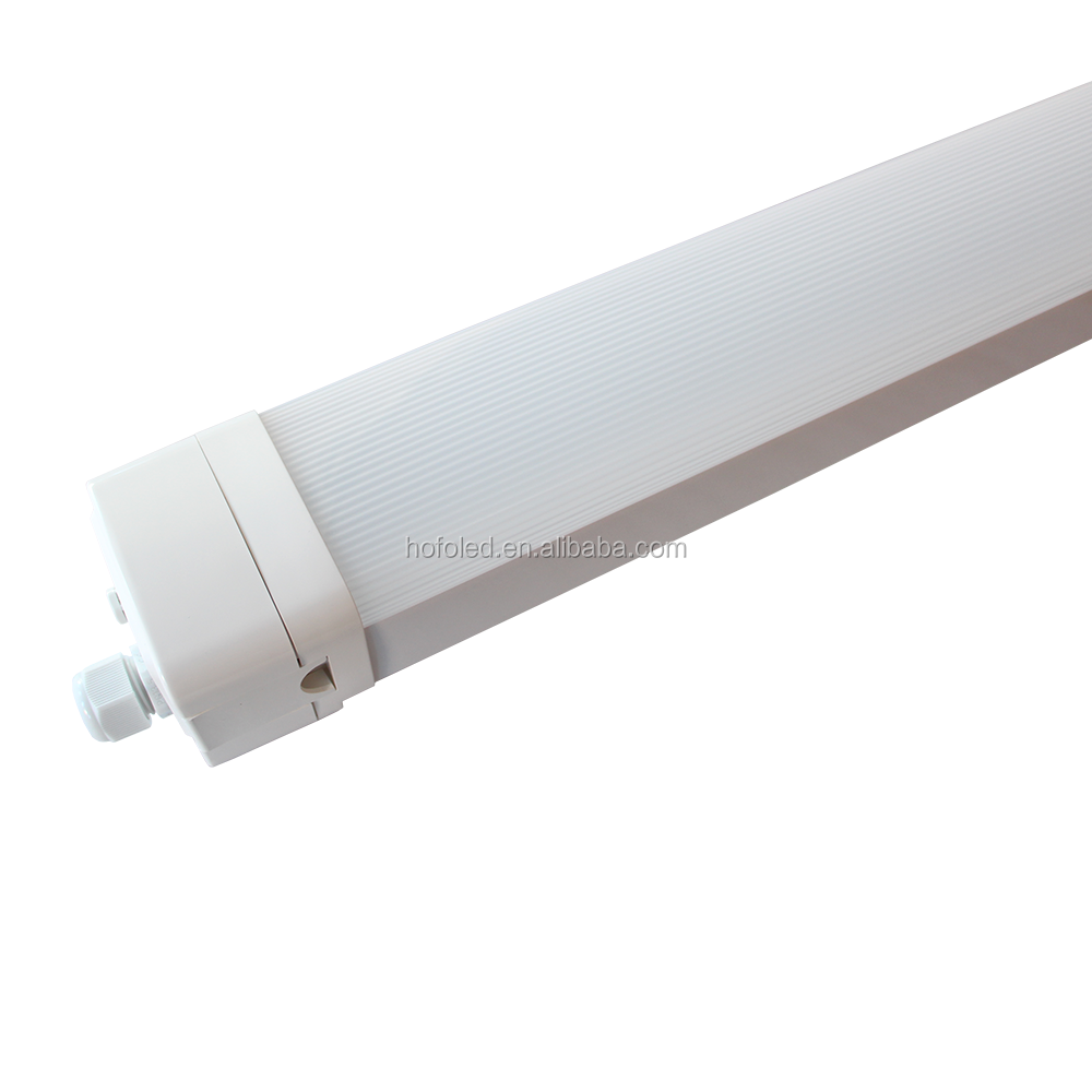 Aluminum New Design Ceiling Batten Triproof Tube Light IP65 60W Led Linear Light Fixture