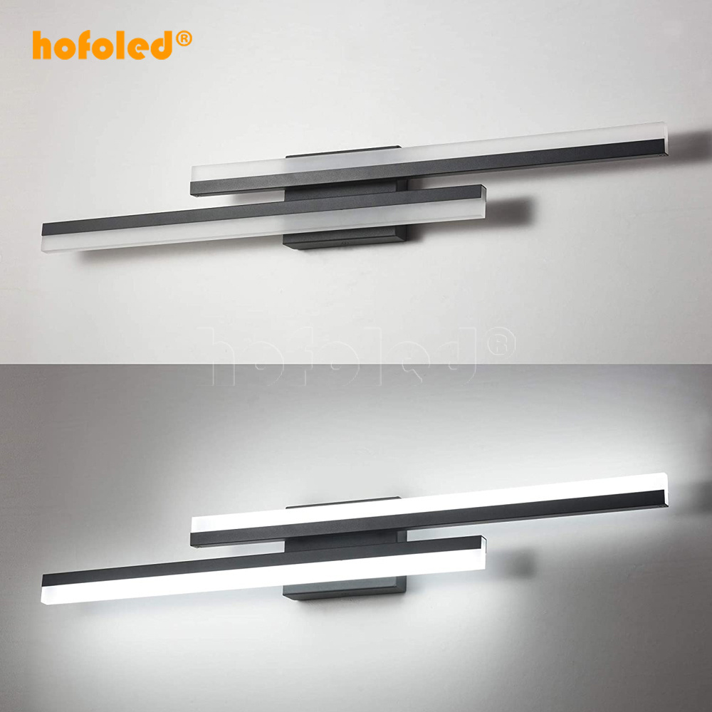 Modern Lighting 3 Colors Fixtures Dimmable LED Bathroom Vanity Lights