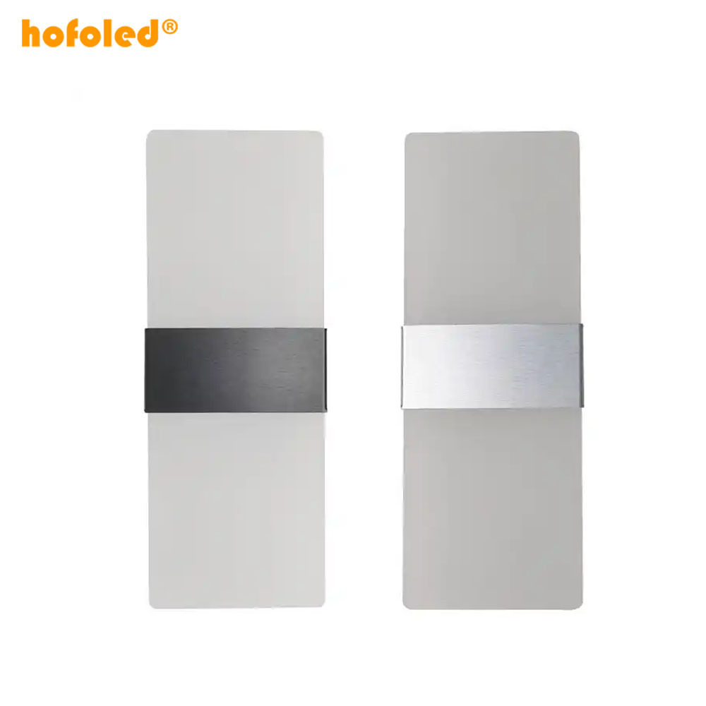 Hofoled Modern Wall Sconce Led Wall Light Up Down Lighting Cold Warm White Minimalism Indoor Home Room Bedroom Hotel Decoration