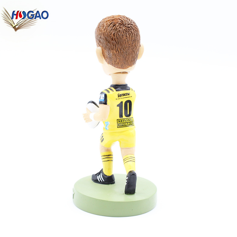 Resin Beauden Barrett Bobbleheads Football Players Bobble Head Toy Figures