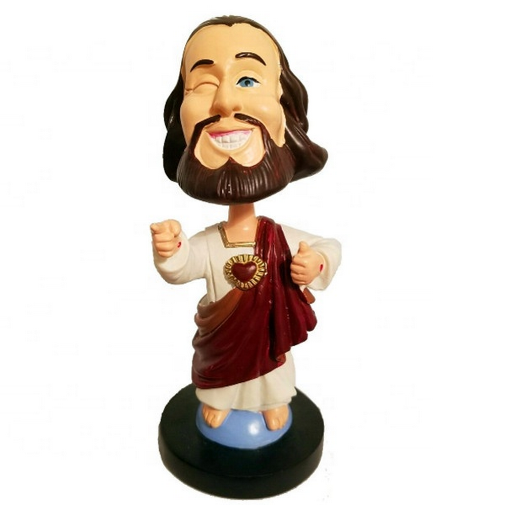 OEM high quality resin religious bobbleheads personalized jesus bobble head