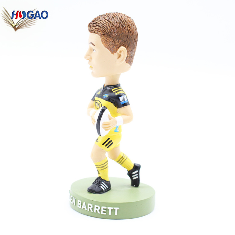 Resin Beauden Barrett Bobbleheads Football Players Bobble Head Toy Figures