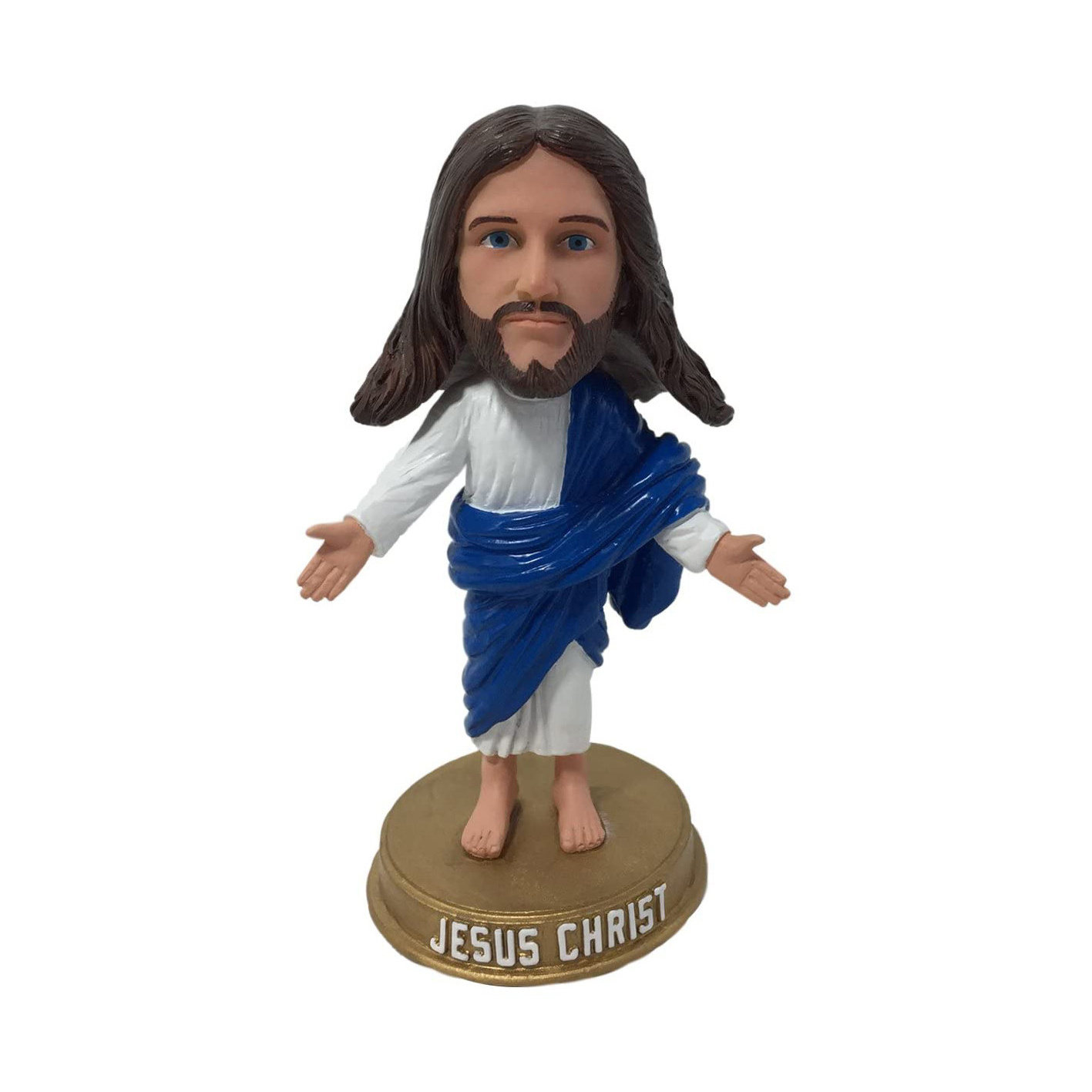 OEM high quality resin religious bobbleheads personalized jesus bobble head