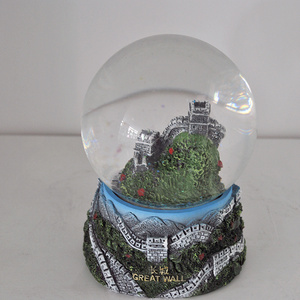 World Heritage Great Wall snow globe for souvenir gift