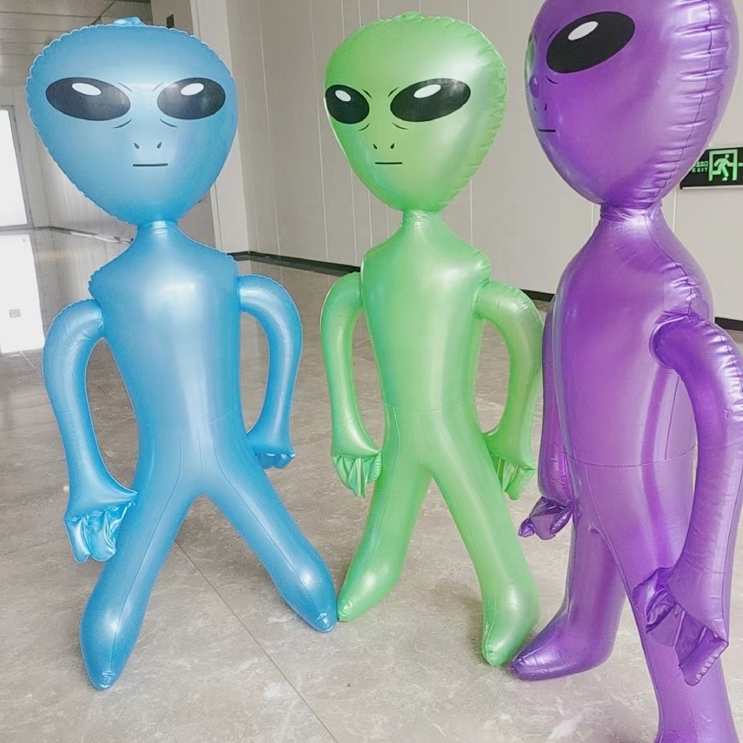 Wholesale and custom  giant inflatable alien toy kids  pvc inflatable toys  for birthday party