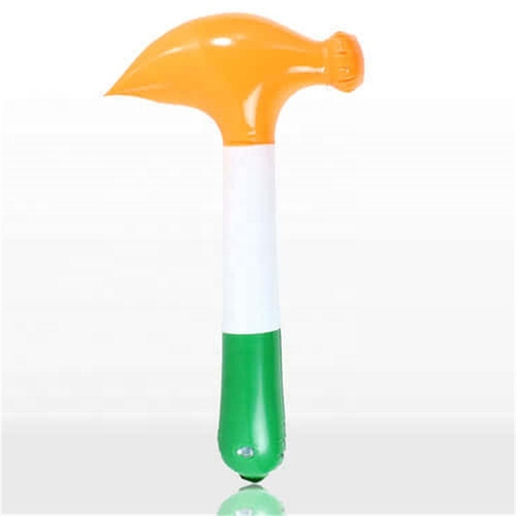 50 CM logo printed PVC Custom inflatable hammer for promotional