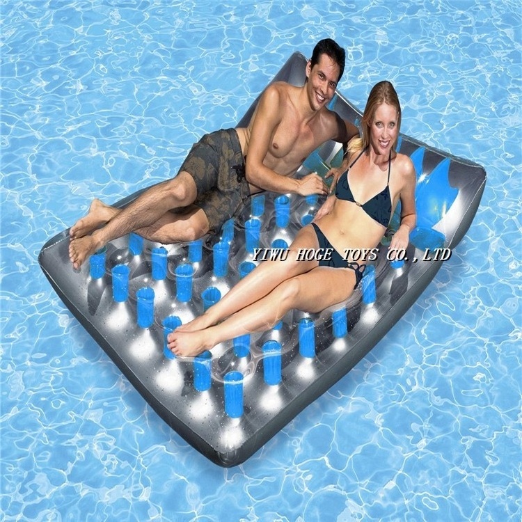 Hot sale inflatable water float mattress with Logo printing