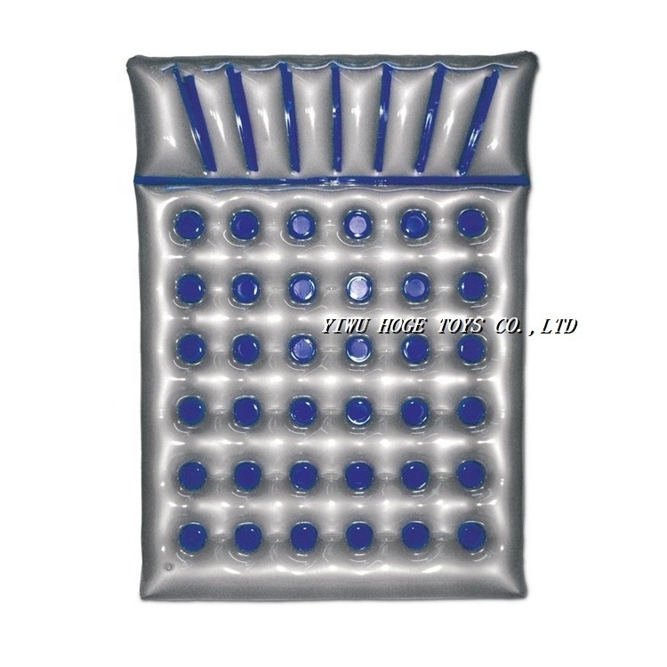 Hot sale inflatable water float mattress with Logo printing