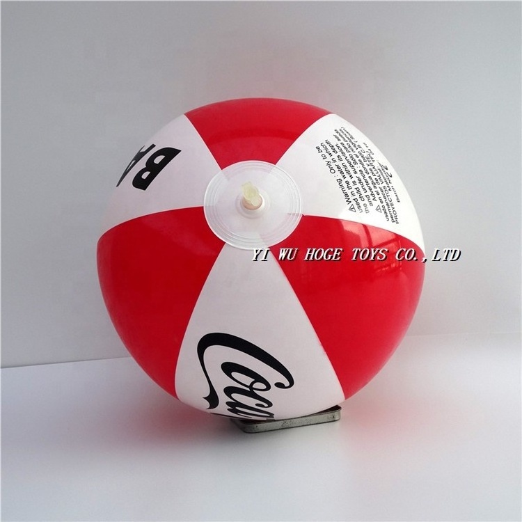 Top quality customized pvc inflatable beach ball with custom logo printing