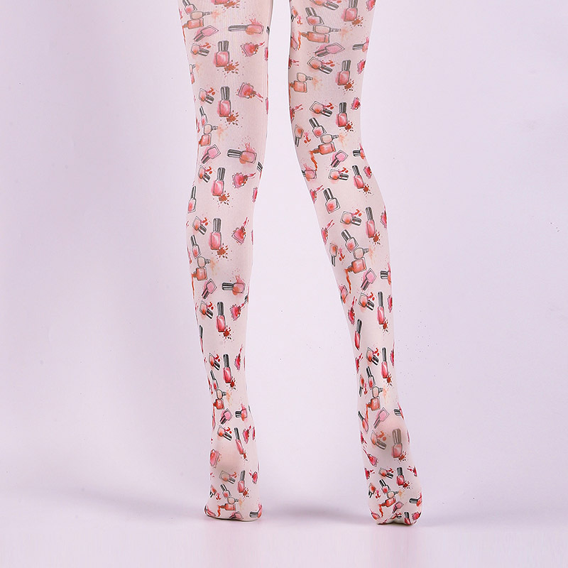 2024 Best Quality Ladies Tights Leggings Fashion Printing Pantyhose For Women