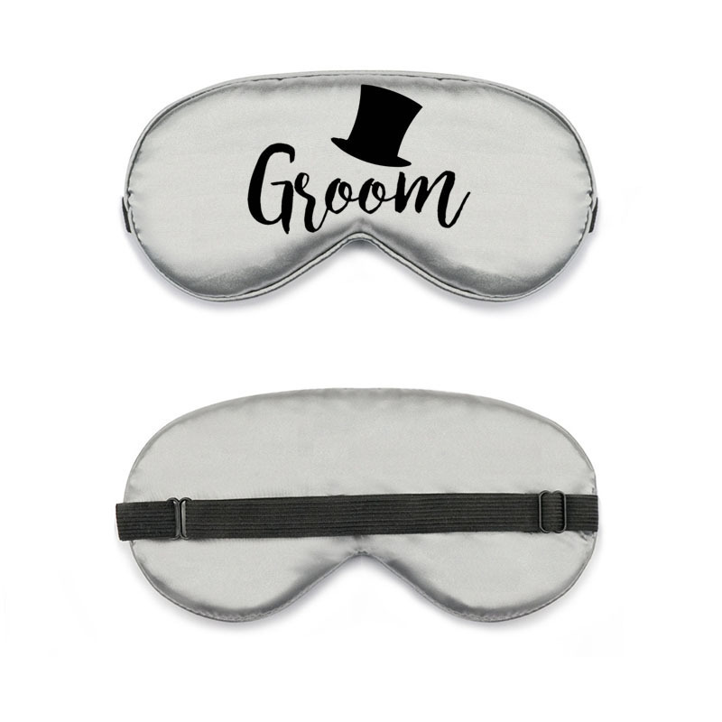 Personalised Silk Bridal Party Bridesmaid Sleep Eye Mask