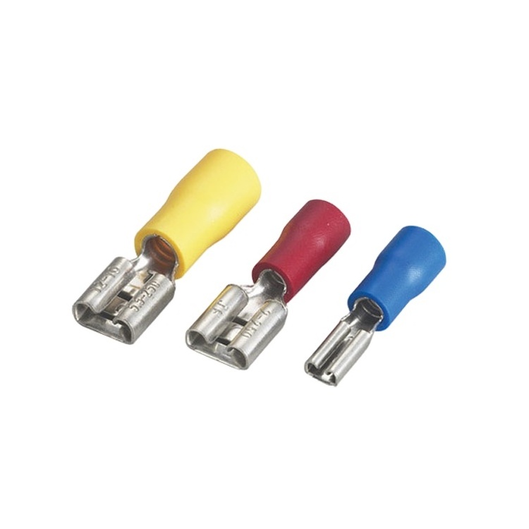 HOGN FDD Pure Copper Electrical Crimp Insulated Female Cable Terminal Lug Cable End Terminals