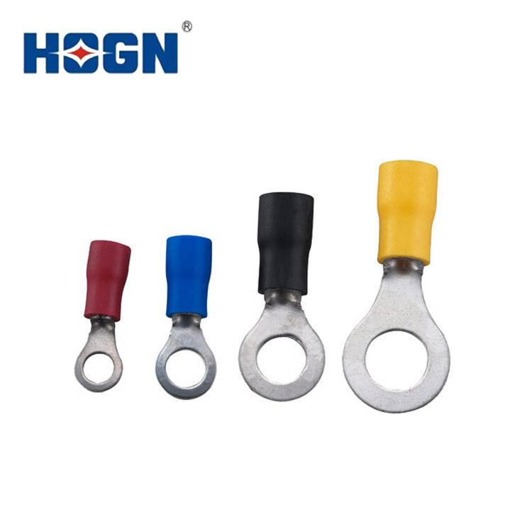 HOGN  Copper Terminal Ends Insulated Ring Terminals