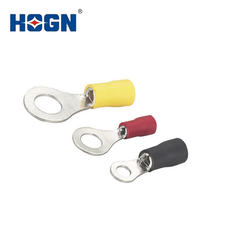 HOGN  Copper Terminal Ends Insulated Ring Terminals