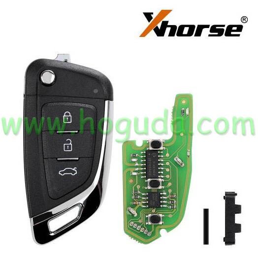 Car Key Remote Xhorse VVDI Universal 3 Button Smart Key With Proximity Function XSKF30EN XKKF03EN XKKF02EN XSKF01EN