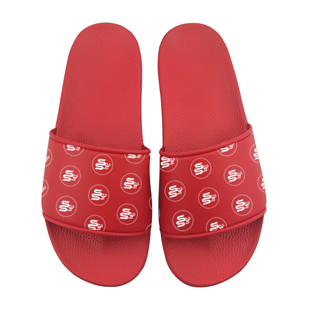 slides sandals cheap plain customized design 3d screen print slipper, custom logo man pv slide sandals, blank sublimation slides