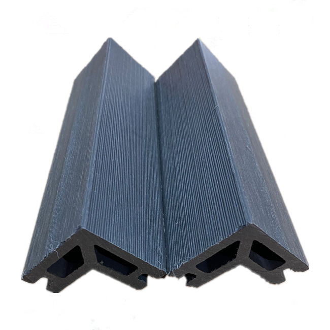 WPC decorative board outdoor hollow wood plastic composite deck floor corner