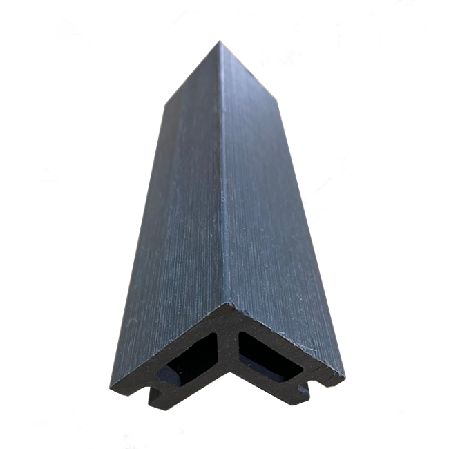 WPC decorative board outdoor hollow wood plastic composite deck floor corner