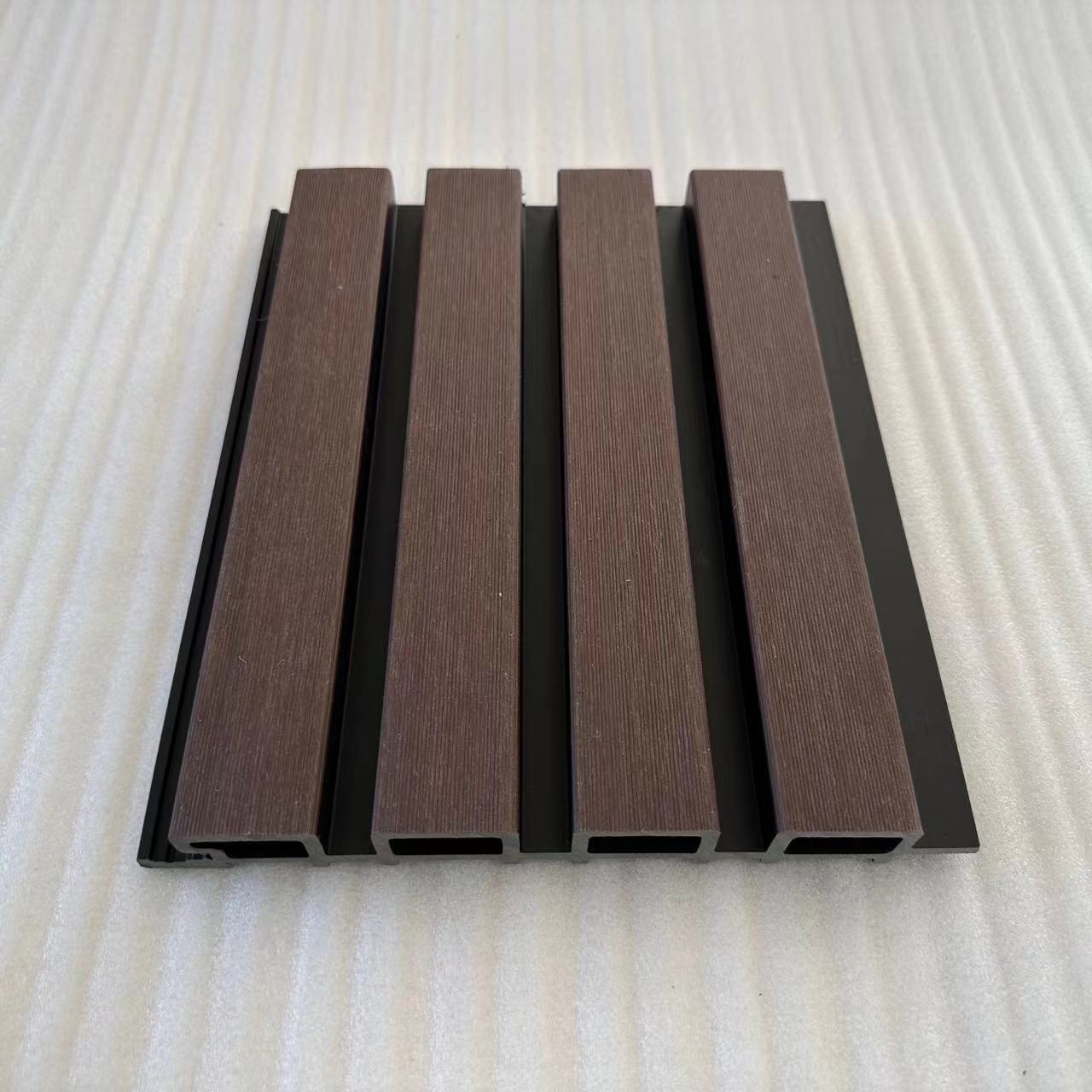 2024 most popular wpc panel wall clad panel wpc  wall flute panel for outdoor building