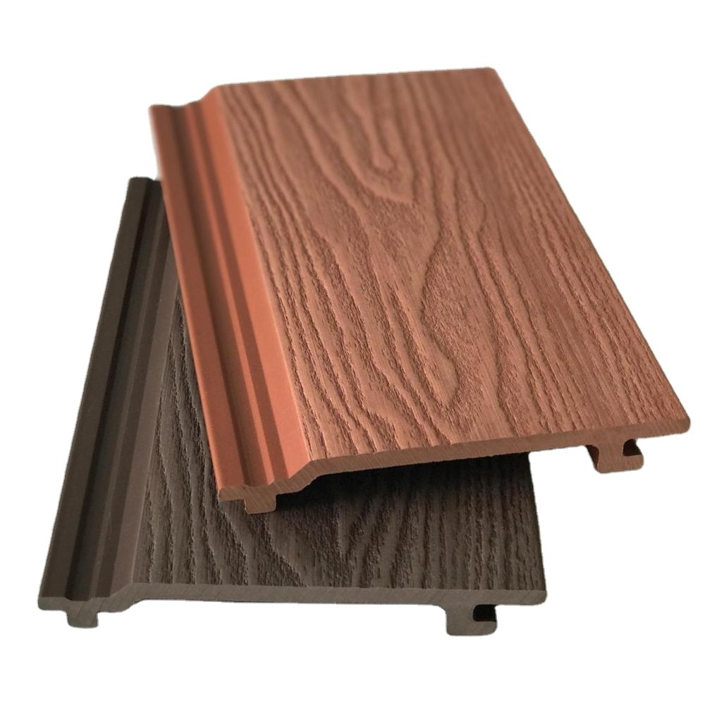 Hot-sale exterior wood plastic composite wall cladding/wall siding/wall panel