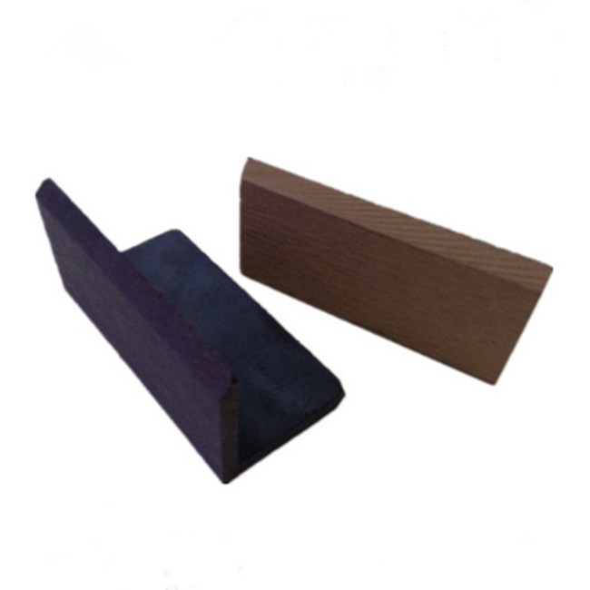 WPC skirting board/edge banding/end cover for composite WPC outdoor decking covering