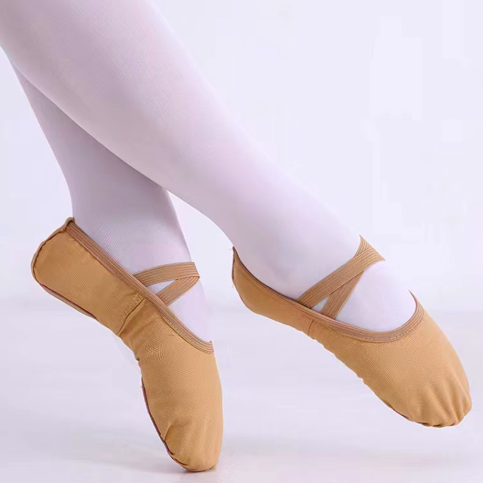 Good quality wholesales Low MOQ canvas foldable woman ballet shoes for children