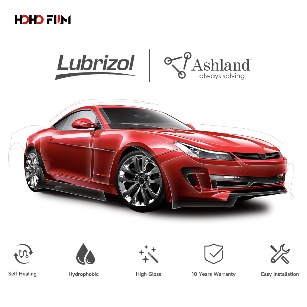 HOHOFILM TPU Car PPF Self Adhesive 7.5mil TPU Car Paint Protection Film Anti Scratch 5 Years Warranty Color PPF TPU PPF Film