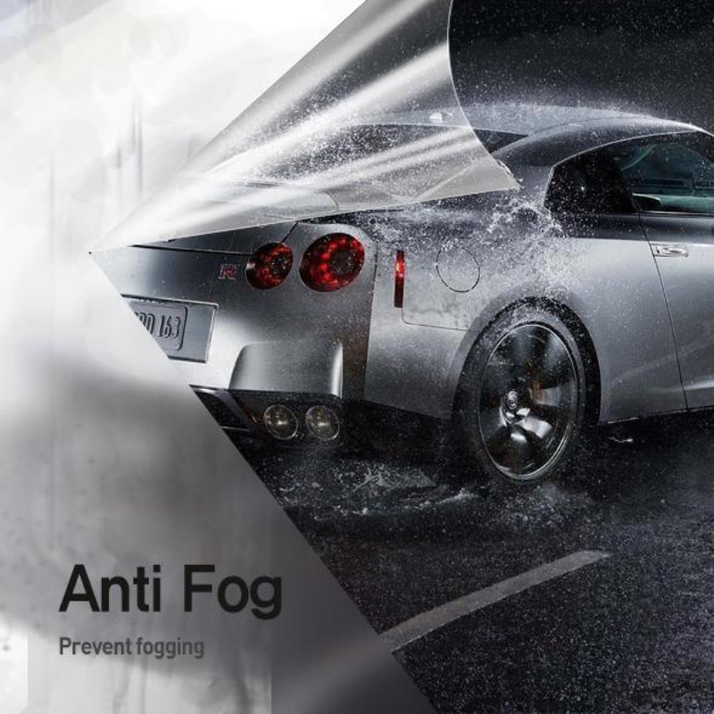 anti-fog film easy  pasting self-adhesive for car window shield  bathroom glass mirror