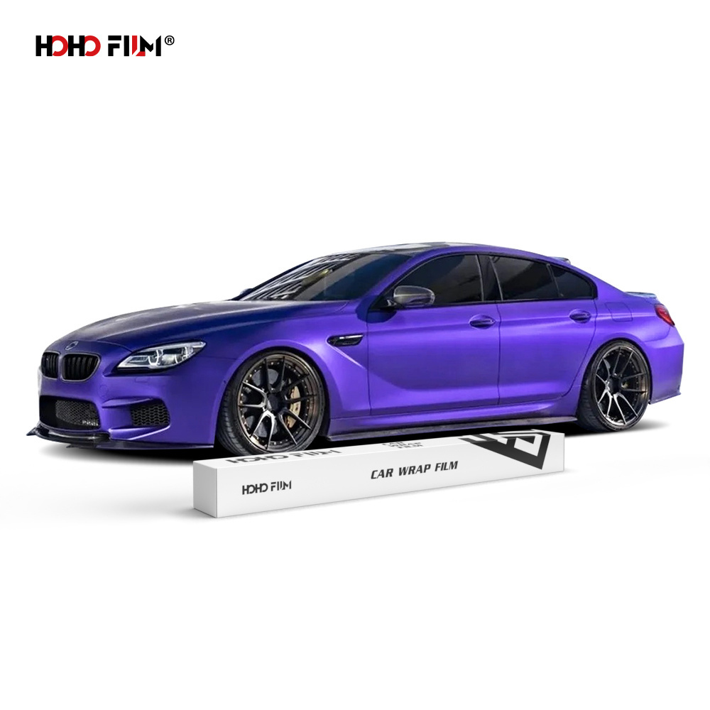 HOHOFILM Matte Metallic Series 1.52x18m Car Wrapping Film Colorful Metallic Vinyl Film Car Wrap Vinyl Sticker Car Vinyl Wrap