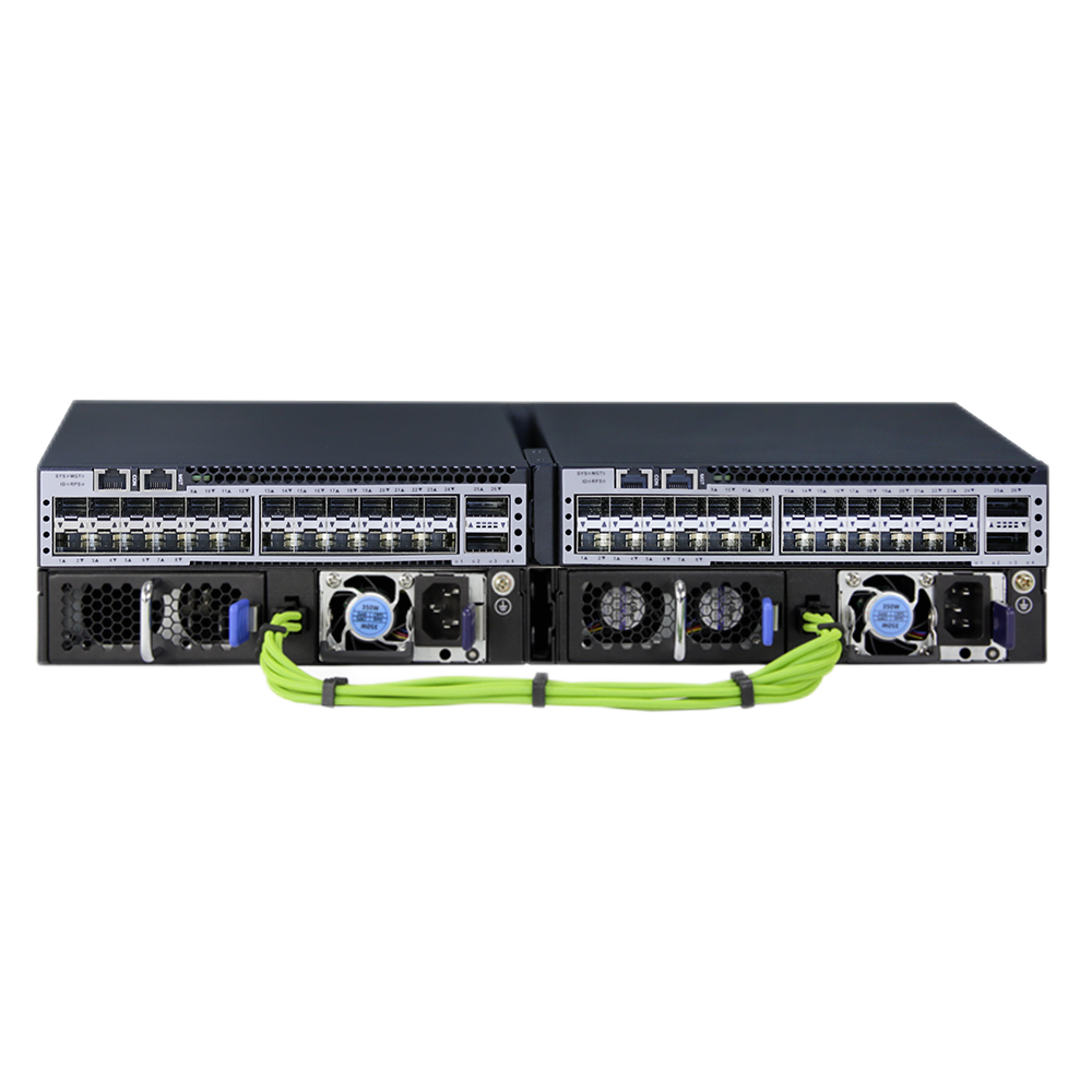 S5624XH-2Z-EI Half-wide 10G Optical Enterprise L3 Switch with 24*10G SFP+ and 2*100G QSF28 for SDVoE