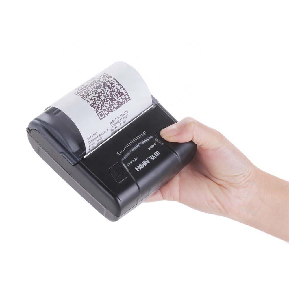 Ultra high speed 80MM portable thermal printer USB+Bluetooth mini thermal receipt printer