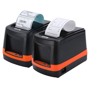 Hoin 3inch BT Printer direct thermal label barcode printer thermal receipt printer 2 in 1 HOP-HL80B