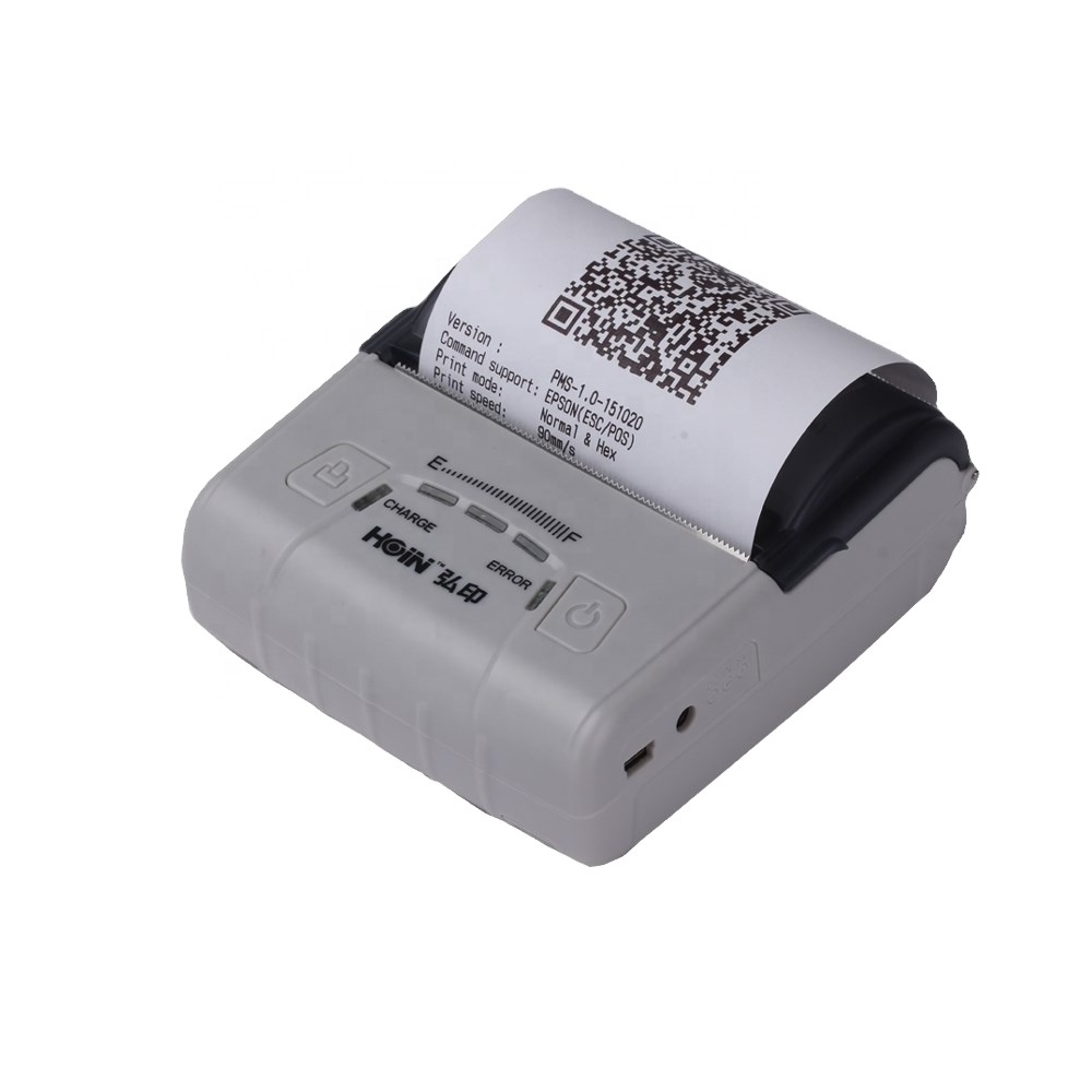 Ultra high speed 80MM portable thermal printer USB+Bluetooth mini thermal receipt printer