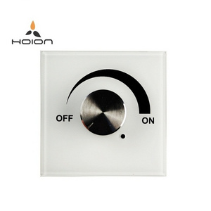 wall panel Knob rotary 0-10V single color led dimmer switch