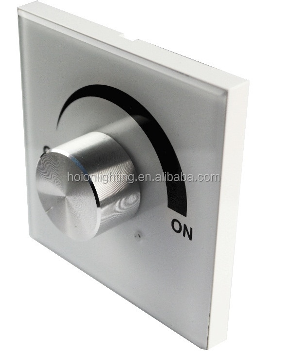 wall panel Knob rotary 0-10V single color led dimmer switch