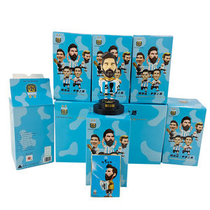 Spot Blind Box Soccer Star Lionel Messi Character Model PVC/ABS Doll 3d Toys Collectible Hand Doll Birthday Gift Box