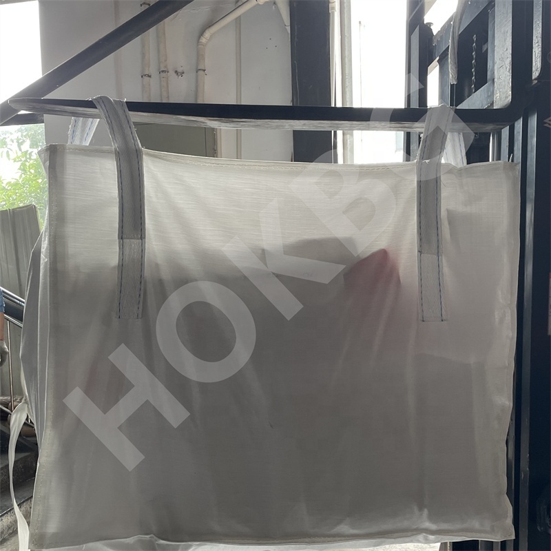 HOKBG Anti-UV light weight but strong Plastic PP Woven Jumbo Bag UV resistant Long service life Bearing Capacity 1 Tons FIBC bag