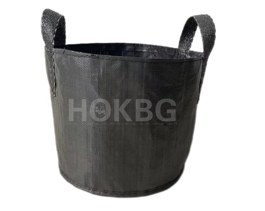 HOKBG 30  Litre 8 Gallon High strength Permeable plastic woven garden flower cultivator garden pots and planters