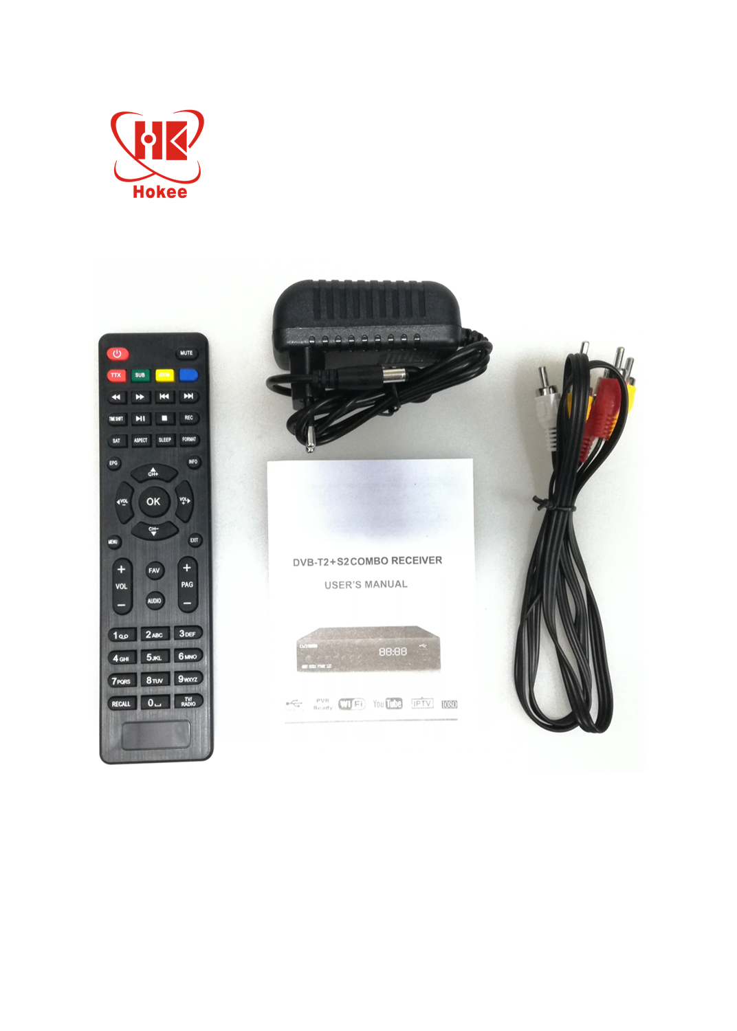 Top T2 S2 Combo Decoder with IPTV Channels X9+