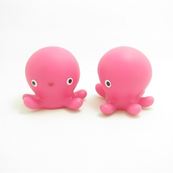 Baby Bath Toy Rubber Octopus Toy