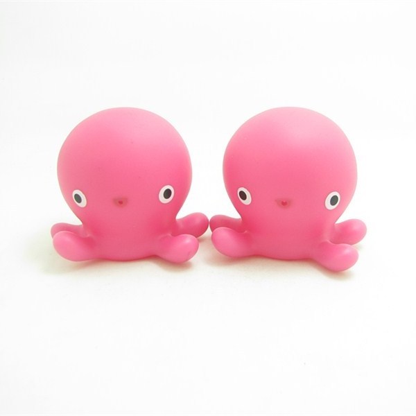 Baby Bath Toy Rubber Octopus Toy