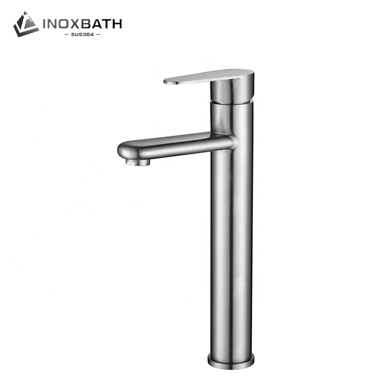 Bathroom taps factory hotel bidet mixer tall basin round tap faucet for bathroom basin