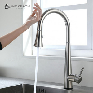 Sensor Kitchen Faucet SUS304 Pull Down Automatic Sensor Kitchen Sink Mixer Classic OEM ODM Sink Faucet