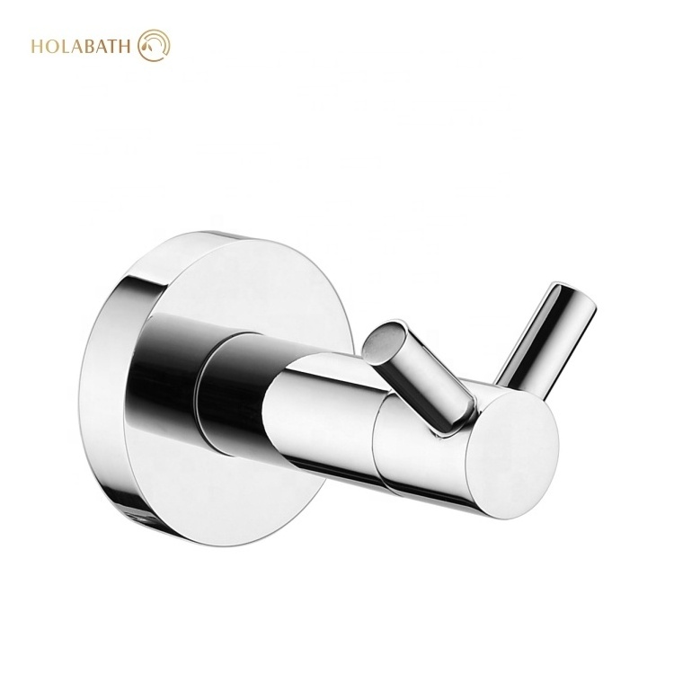 304 Stainless Steel Bathroom Towel Hooks Coat Wall Mounted Decorative Coat Robe Hooks Rack Hanger Bathroom