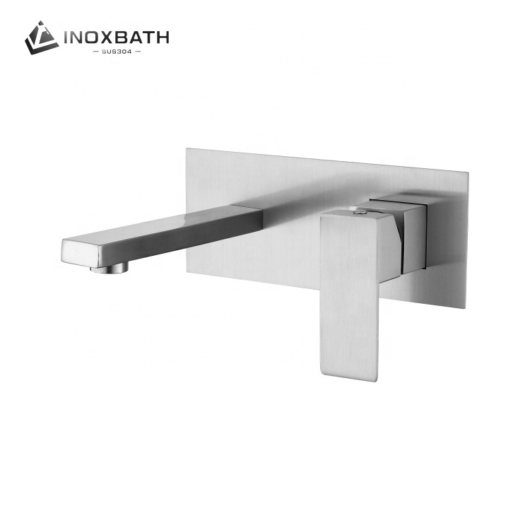 Single Handle Basin Water Mixer Wall Mounted Basin Sink Faucet Bathroom Faucet Basin Faucets