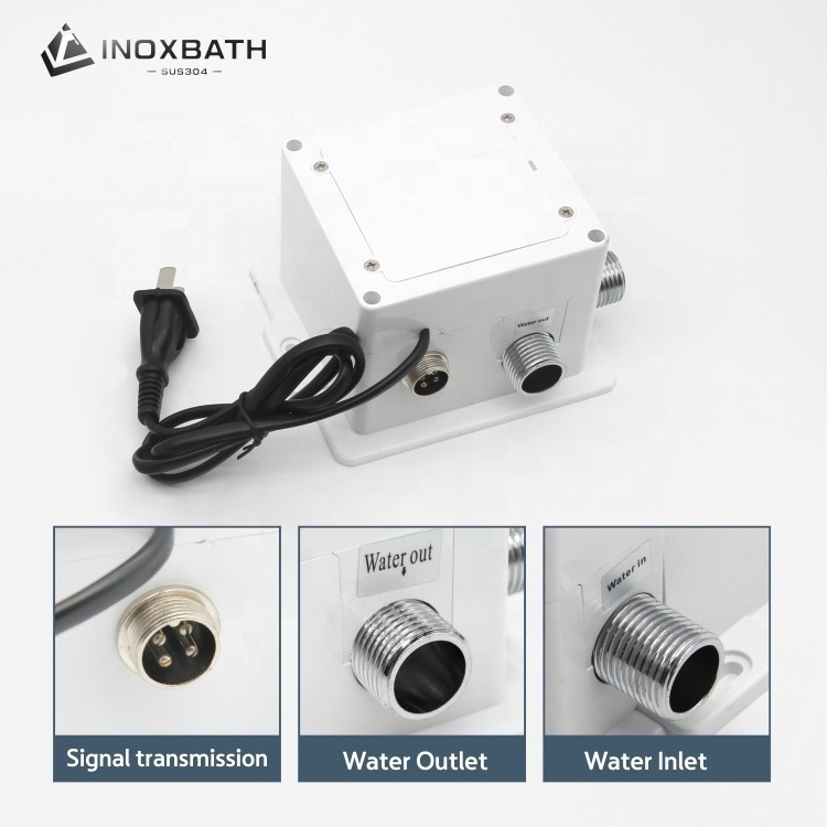 Bathroom Automatic Touchless Sensor Faucet Motion Activated Hands Free Water Mixer Tap